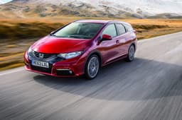 New Honda Civic Tourer photo gallery